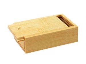 Caja madera para Memorias USB