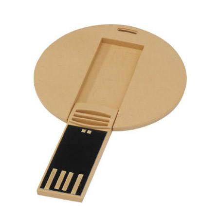 Memoria USB modelo Eco Tarjeta Redonda