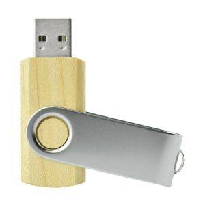Memoria USB Modelo Twister Madera