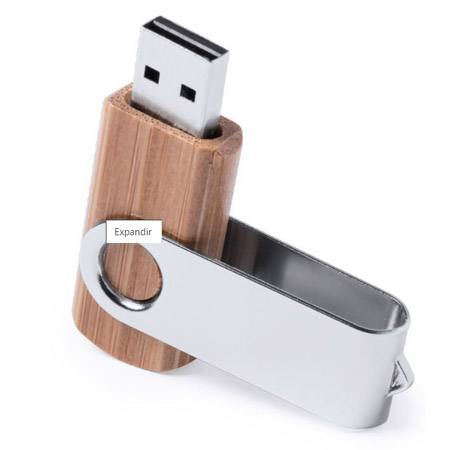 Memoria USB modelo Twister Madera