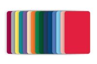 Tarjetas colores Modelo CR80 VISA para impresión